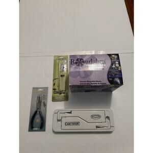 Lot Of 4 Arts/Craft Wire Looper/Artistic Wire Coiling Winder/Bead Buddy Bowdabra